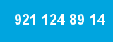 921 124 89 14 921 124 89 14
